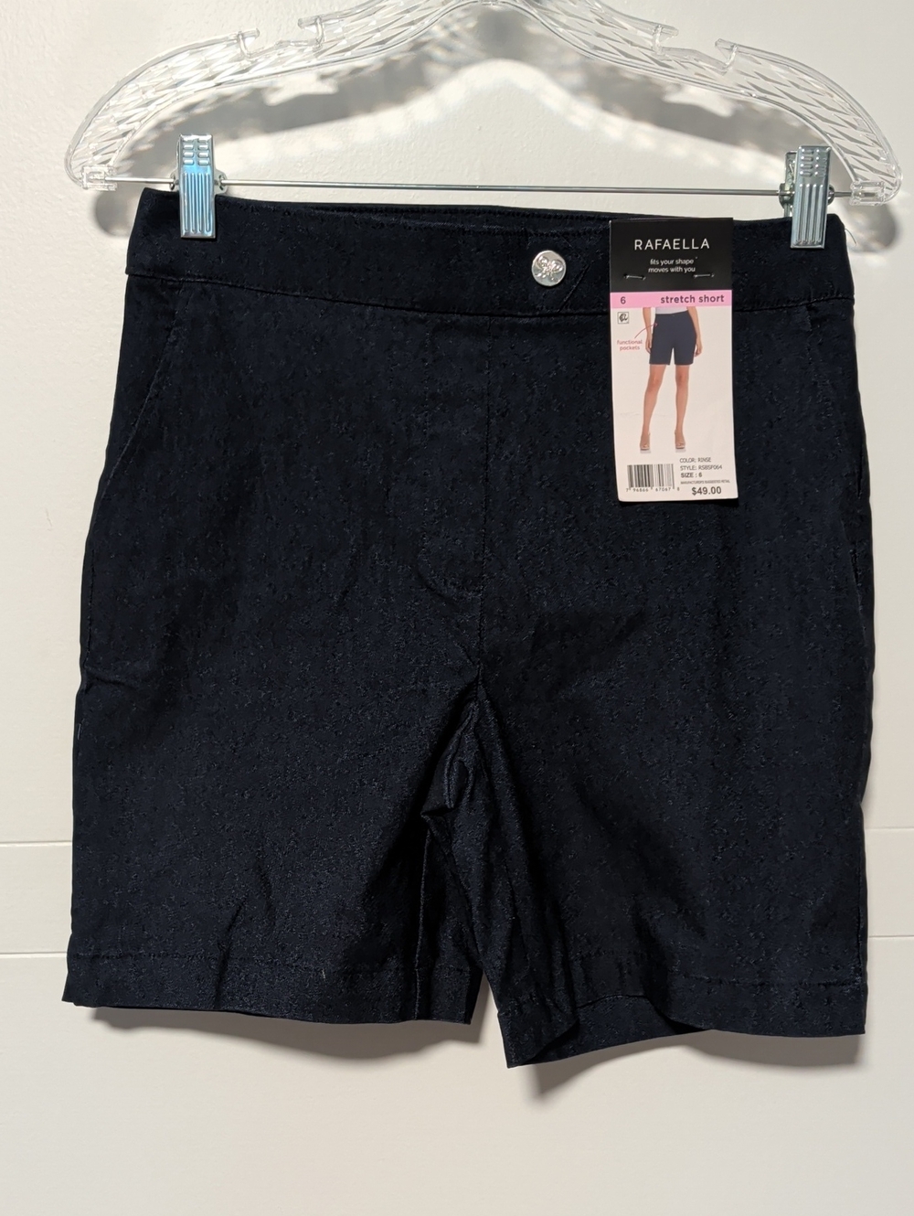 Rafaella Denim Blue Color Stretch Short